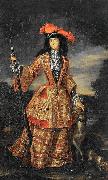 Anna Maria Luisa de' Medici in hunting dress